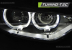 Передние фары ANGEL EYES LED BLACK DRL
