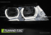 Передние фары 3D U-TYPE CHROME
