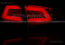 Задние фонари RED WHITE LED BAR