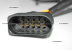 Задние фонари BLACK LED (7 КОНТАКТОВ)