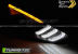 Передние фары BLACK DRL LED SEQ INDICAOR