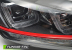 Передние фары LIGHT SEQ BLACK WITH RED LINE