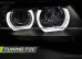 Передние фары 3D U-TYPE BLACK