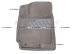 Коврики 3D модельные ворсовые в салон, серые