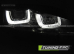 Передние фары U-TYPE BLACK DRL SEQ