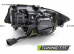 Передние фары 3D U-TYPE BLACK