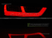 Задние фонари RED WHITE LED