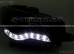 Передние фары DAYLIGHT BLACK