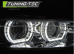 Передние фары ANGEL EYES LED CHROME XENON