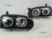 Передние фары ANGEL EYES BLACK