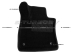 Коврики 3D модельные ворсовые в салон, черные