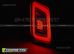 Задние фонари SMOKE BLACK RED LED, 2 ДВЕРИ