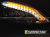 Передние фары DAYLIGHT HID BLACK