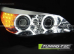 Передние фары ANGEL EYES CCFL CHROME LED INDIC.