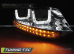Передние фары U-TYPE LED SEQ CHROME, EURO-TYPE