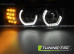 Передние фары ANGEL EYES BLACK 3D