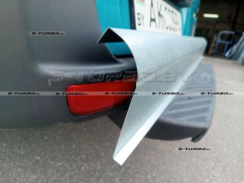 Порог (левый) наружная часть, ремкомплект