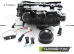 Передние фары ANGEL EYES LED BLACK