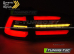 Задние фонари RED WHITE SEQ LED BAR