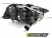 Передние фары 3D U-TYPE BLACK XENON