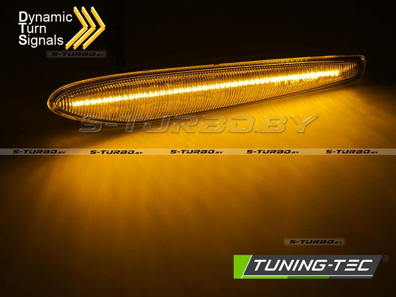 Повторители поворота WHITE LED SEQ (диодные)