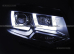 Передние фары U-TYPE BLACK