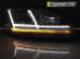 Передние фары XENON BLACK LED SEQ HID DRL