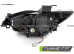 Передние фары BLACK TRUE DRL