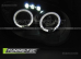 Передние фары ANGEL EYES BLACK
