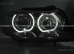 Передние фары LED ANGEL EYES BLACK LED INDICATOR
