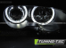 Передние фары ANGEL EYES LED BLACK