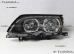 Передние фары ANGEL EYES LED BLACK