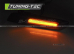 Повторители поворота LED F10 STYLE SMOKE GLOSSY BLACK (диодные)