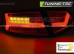 Задние фонари RED CHROME LED BAR SEQ