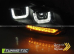 Передние фары U-TYPE BLACK DRL SEQ LED INDICATOR