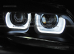Передние фары TUBE LIGHT BLACK XENON