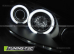 Передние фары ANGEL EYES BLACK CCFL