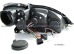 Передние фары BLACK XENON D2S