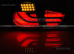 Задние фонари RED LED BAR
