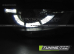 Передние фары BLACK TRUE DRL XENON