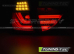Задние фонари RED WHIE LED BAR