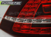 Задние фонари RED WHITE LED GTI LOOK