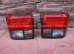 Задние фонари (левый+правый) красно-тонированные (LED-диодные)