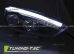 Передние фары BLACK DRL LED