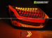Задние фонари RED WHITE SEQ LED