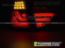 Задние фонари RED WHITE LED BAR