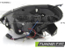 Передние фары BLACK DRL LED