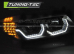 Передние фары 3D AE LED BLACK