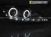 Передние фары ANGEL EYES CCFL BLACK