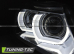 Передние фары HID DRL BLACK LED INDICATOR